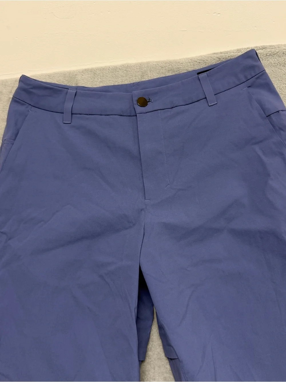 Lululemon Commission Golf Pants Water Drop Blue Performance Stretch Mens 31x31